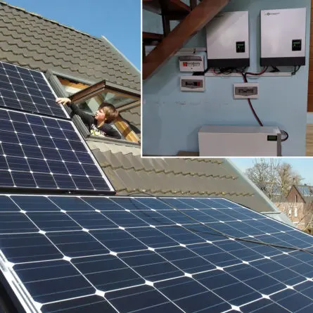 Báo giá trọn gói Hệ thống Điện mặt trời Hybrid 15kW lưu trữ 15kWh - Bảo hành 5 năm Chính hãng 28 • lux offgrid 1