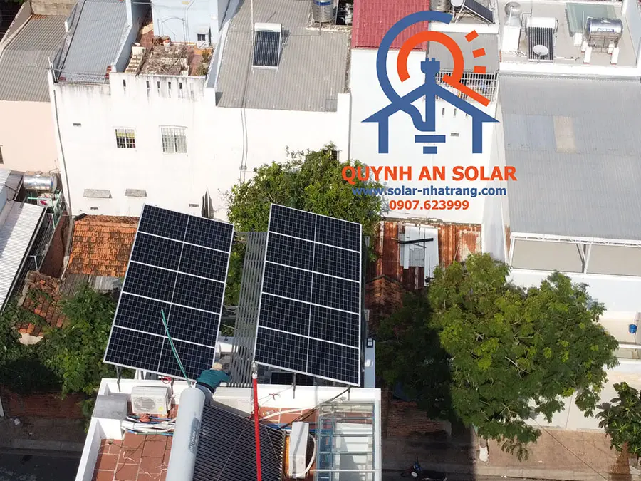 Công ty TNHH Quỳnh An Solar - Lắp đặt điện mặt trời Nha Trang Khánh Hoà 40 Điện mặt trời nha trang nha trang nhà phố