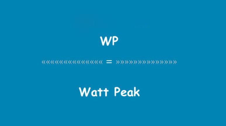 • wp watt peak la gi 1