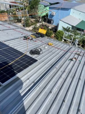 Hệ thống điện mặt trời cho nông trại rau thuỷ canh tại Khánh Hoà