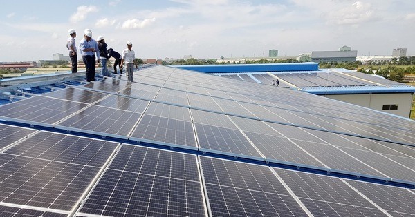 Quy hoạch điện VIII định hướng điện mặt trời mái nhà được ưu tiên phát triển cho mô hình tự dùng nhằm phục vụ sản xuất.  Ảnh: Nguyễn Tuấn