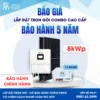 Báo giá trọn gói Điện mặt trời Hybrid 8kW SVE lưu 11kWh