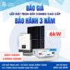 Báo giá Hệ thống Điện mặt trời Hybrid 6kW lưu trữ 5kWh có Bảo hành 3 năm Chính hãng 10 Báo giá Hybrid 1 pha 6kW lưu 5kWh tại Quỳnh An Solar