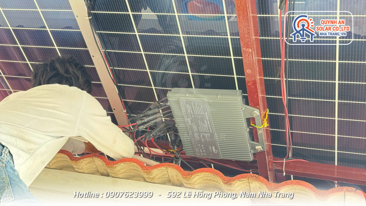Quỳnh An Solar - Đơn vị lắp đặt Điện mặt trời có sử dụng Micro-inverter