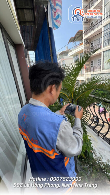 Quỳnh An Solar khảo sát trước khi tiến hành tư vấn giải pháp
