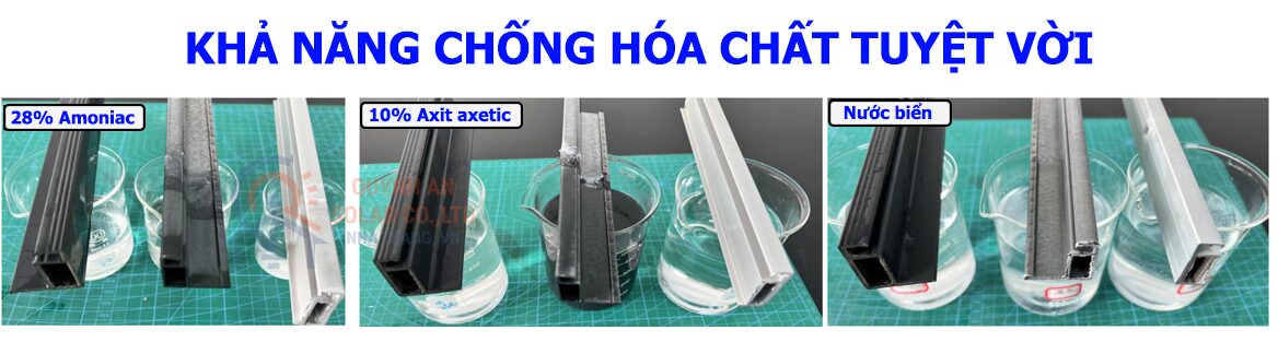 Khung Tấm Pin Năng Lượng Mặt Trời Composite (GFRP) Có gì Mới Lạ 12 Khả năng chống hóa chất tuyệt vời