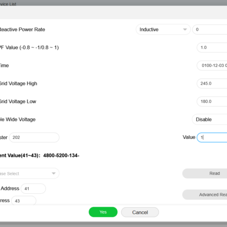 Growatt MTL-S Register Map dùng để cài đặt bám tải, tần số cho inverter Growatt 1 • Screenshot 2026 07 24 110659